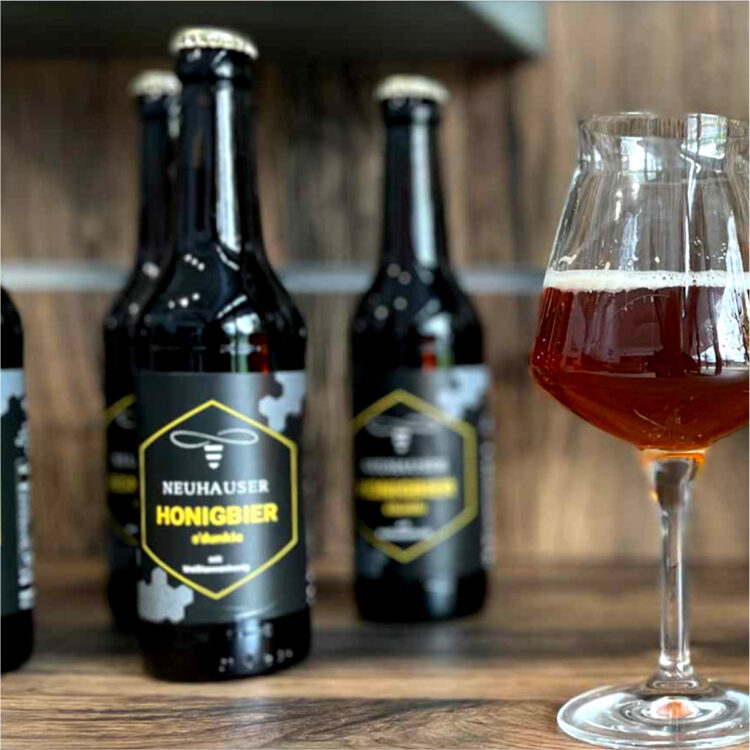 4 Individuelles Corporate Design für Neuhauser Honigmanufaktur mit Produktdesign – Brand Design und Markenentwicklung von nu-art für Kunden in Vorarlberg und den DACH-Raum.